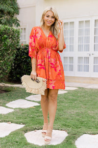Feeling So Sweet Pink and Orange Colorblock Mini Dress FINAL SALE – Pink  Lily