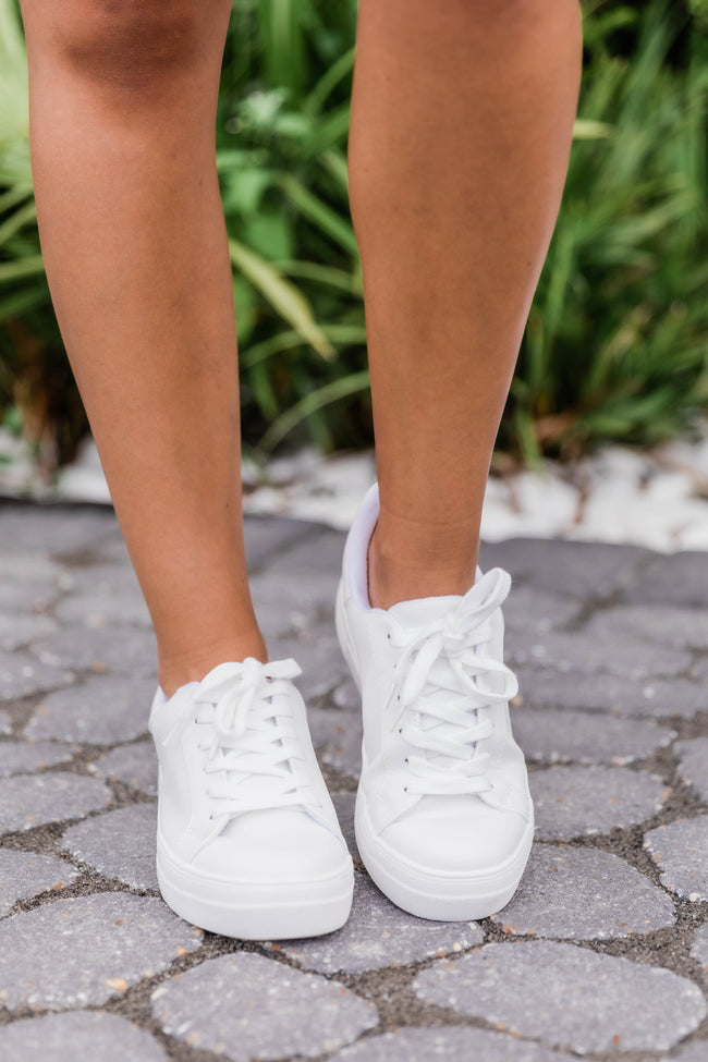 The Jenny White Solid Sneakers