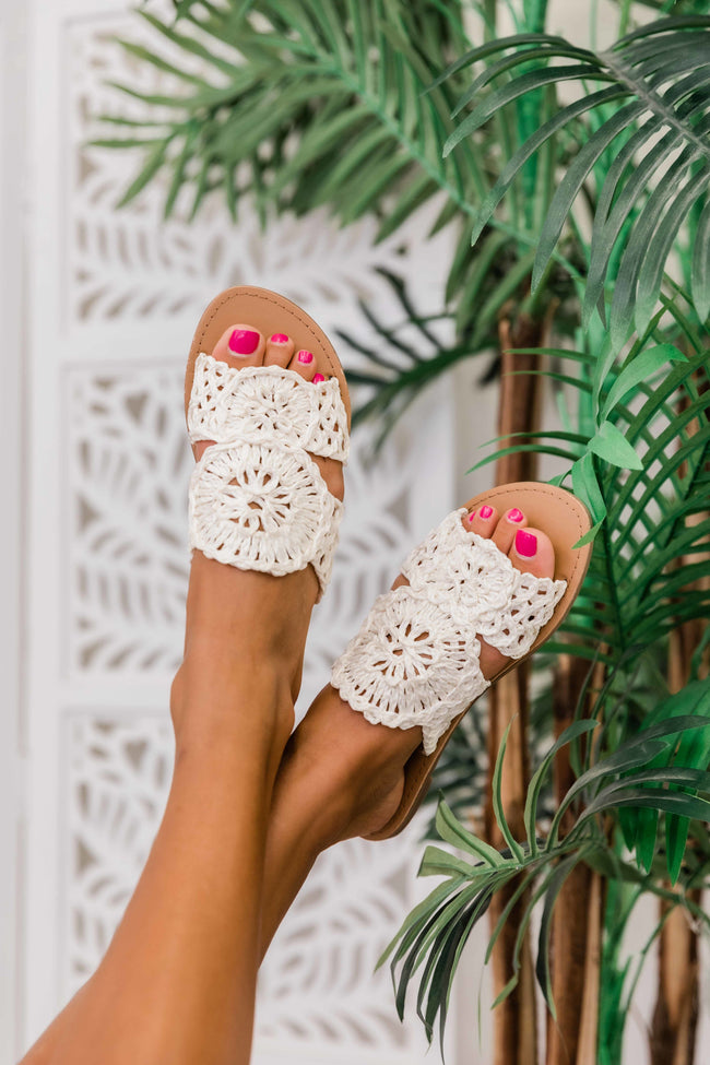 The Lilah Sandals White FINAL SALE