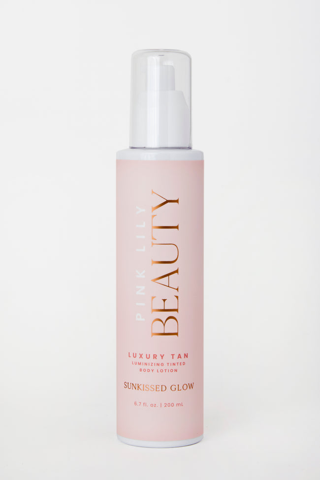 Pink Lily Luxury Tan Luminizing Body Lotion - Sunkissed Glow