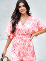 Total Upgrade Pink Floral Romper FINAL SALE