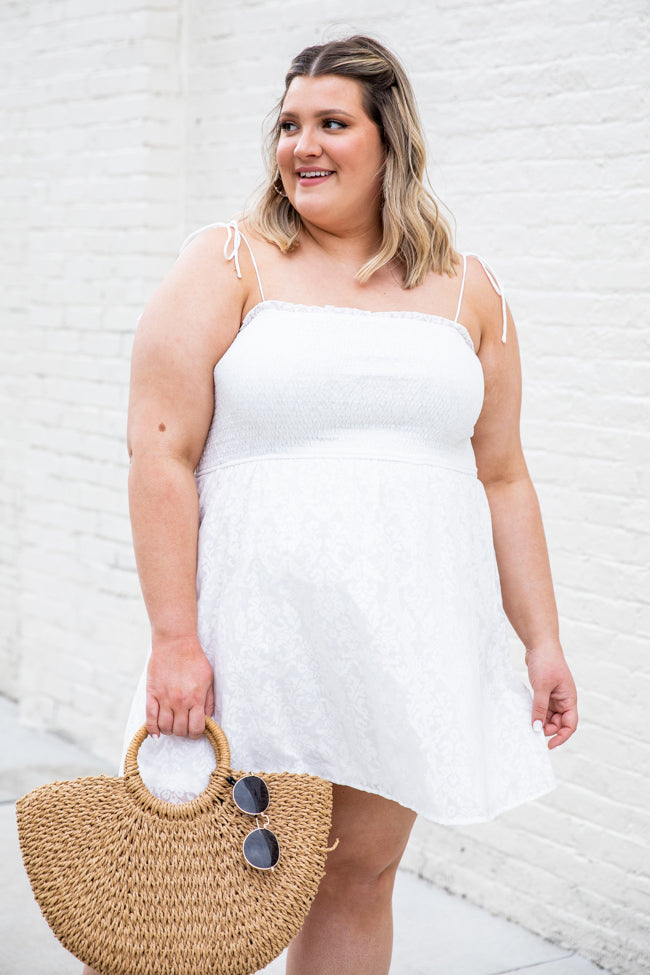 Chic and sale curvy white dresses