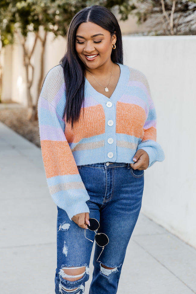 Pretty little outlet thing rainbow cardigan