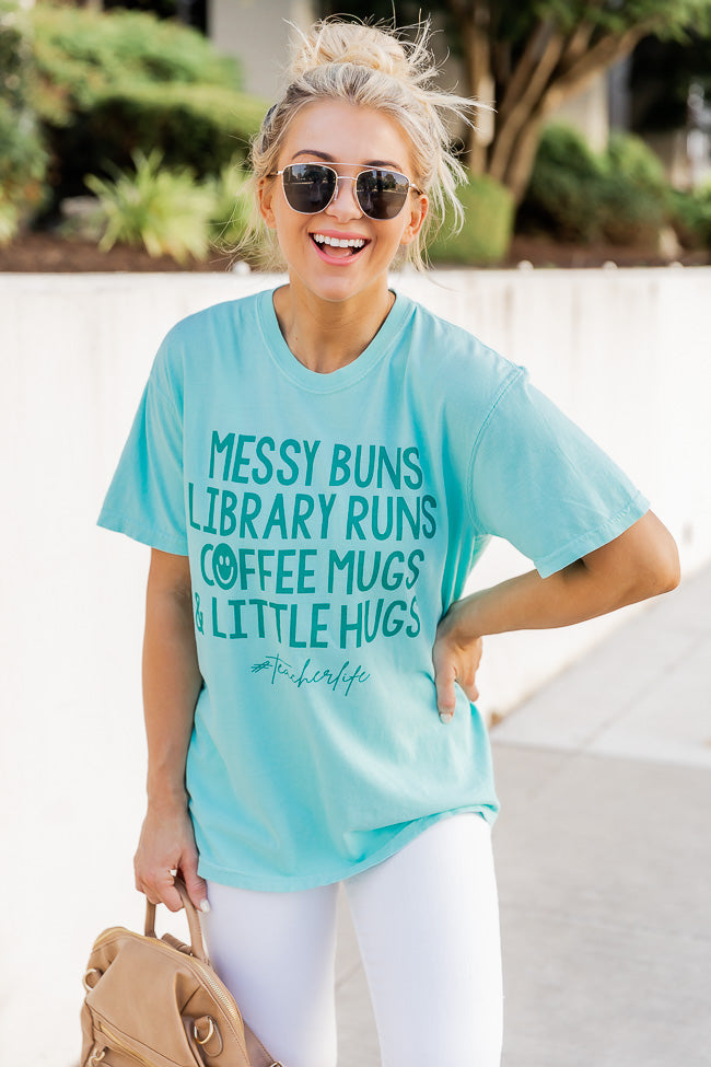 Teacher Life Chalky Mint Graphic Tee