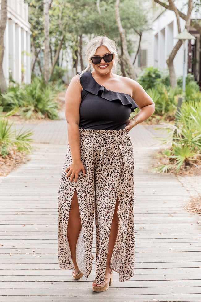 Unstoppable Truth Leopard Wide Leg Pants FINAL SALE – Pink Lily