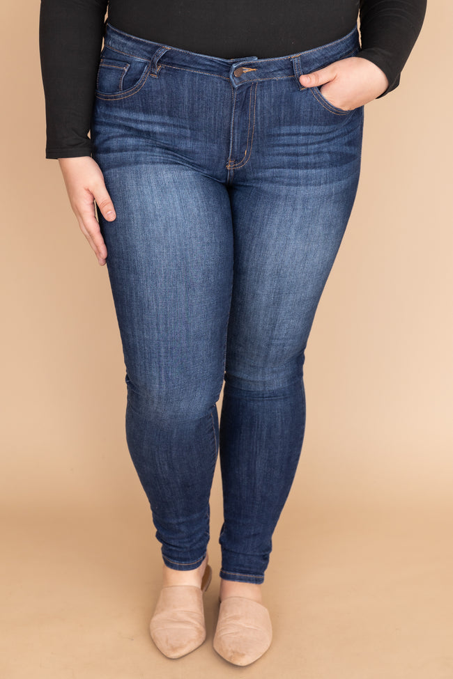 Willa High Rise Super Skinny Jeans - Plus