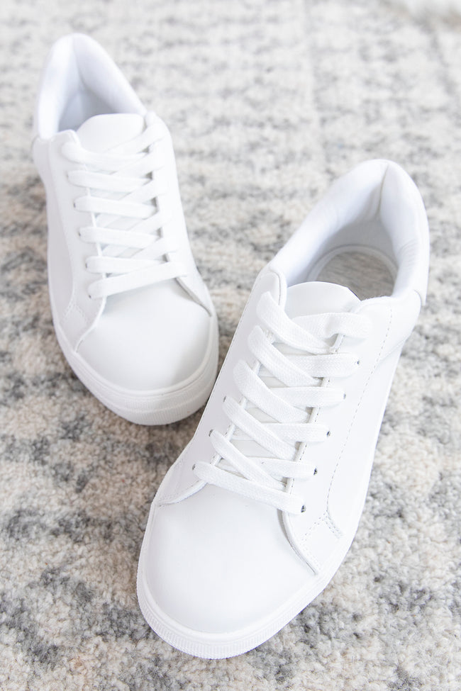 The Jenny White Solid Sneakers