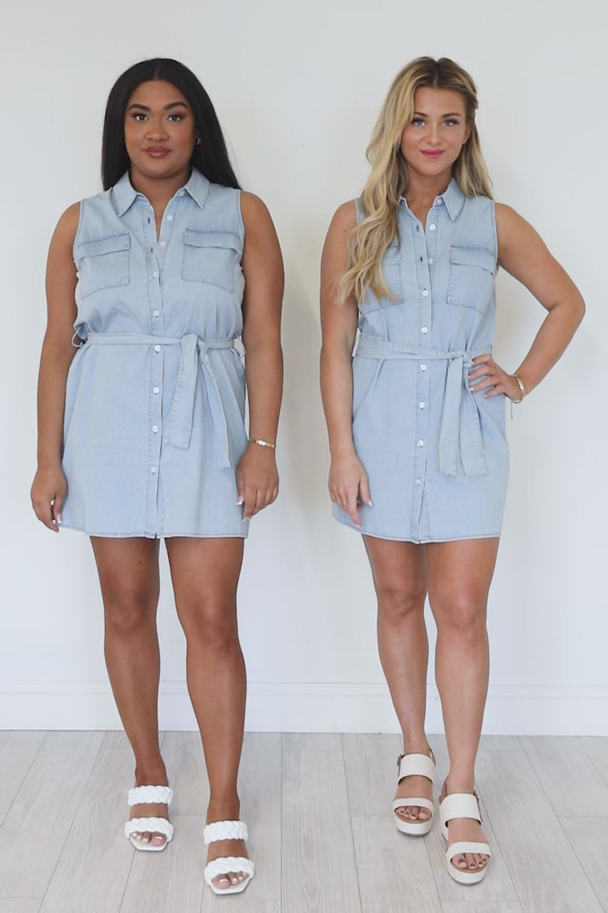 Denim Dress Outfit 🤍🦋 | Gallery posted by Aneeta Johnson | Lemon8