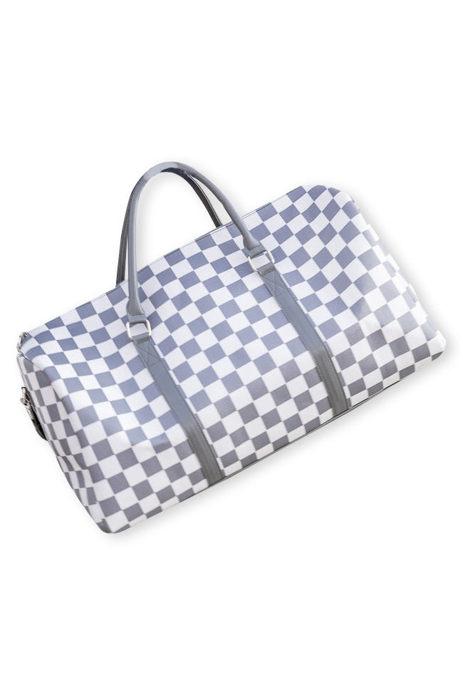 Cotton Candy Pink + Mint Checkered Duffle Bag – The Grey Nickel