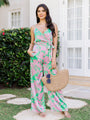 Island Life Lime Floral Jumpsuit FINAL SALE