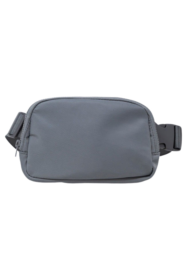 Places To Go Charcoal Belt Bag
