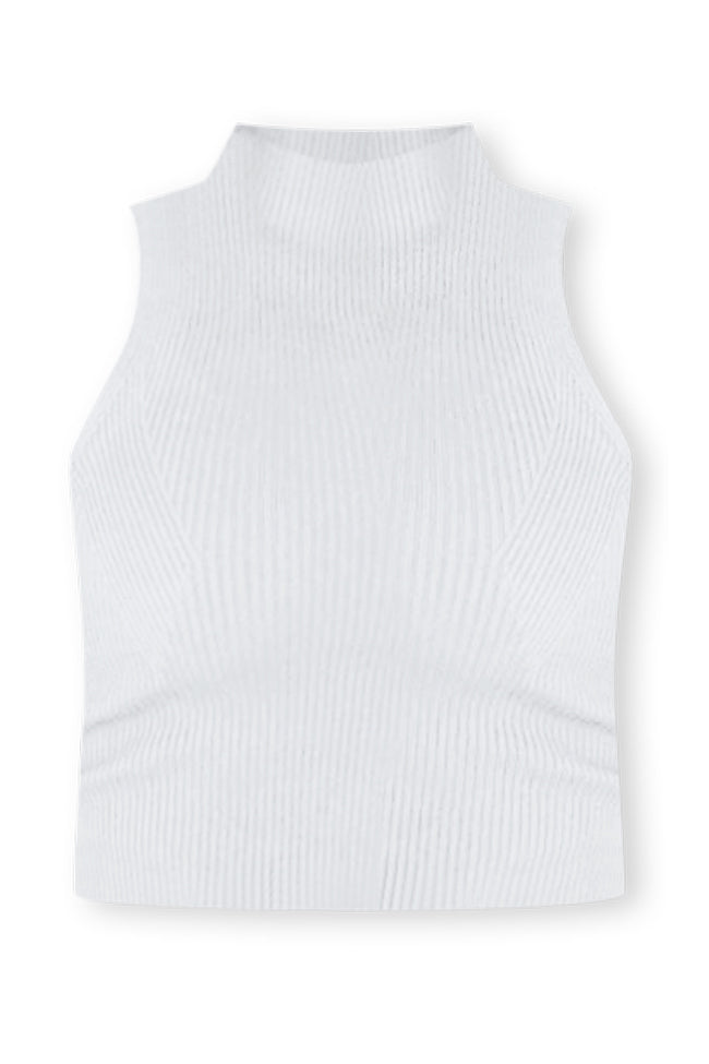 Clear My Schedule Ivory Mock Neck Sweater Tank