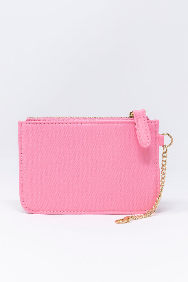 Pink Lily Boutique Women's on My Way Out Mini Keychain Wallet