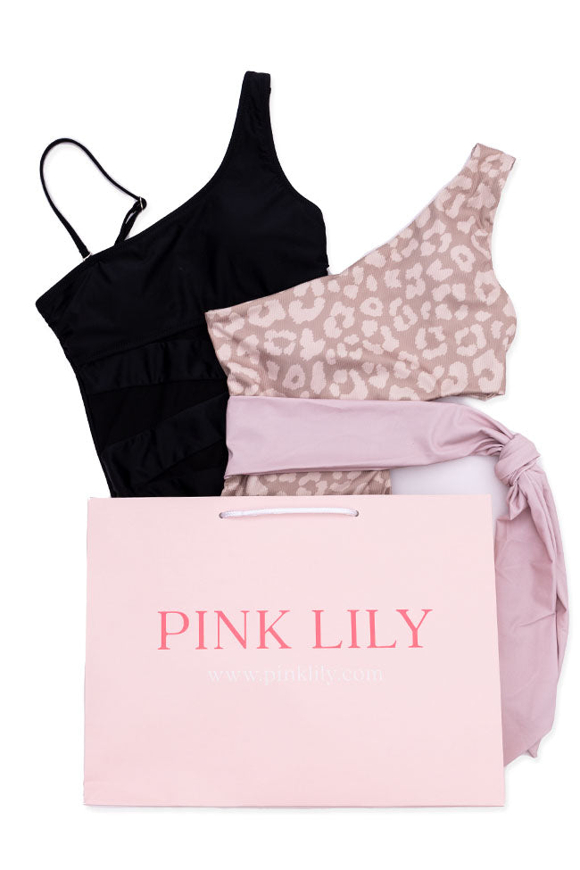 Pink Lily Swimsuit Mystery Bag