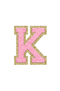 Pink Letter Fuzzy Patches FINAL SALE – Pink Lily